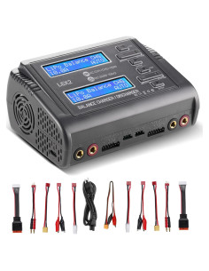 Cargador de Batería Dual Aorika SAIL6 para RC y Drones