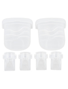 Kit de Válvulas Duckbill Marhynchus para Extractor S32 - 4 Válvulas y 2 Membranas de Silicona
