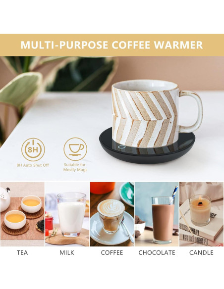 Calentador de Té y Taza - 2 Temperaturas, Portátil