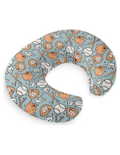 Funda de Almohada de Lactancia HawSkgFub Béisbol 55.88x45.72cm