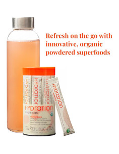 Agua de Hidratación de Sandía Orgánica La República del Té 85g 2