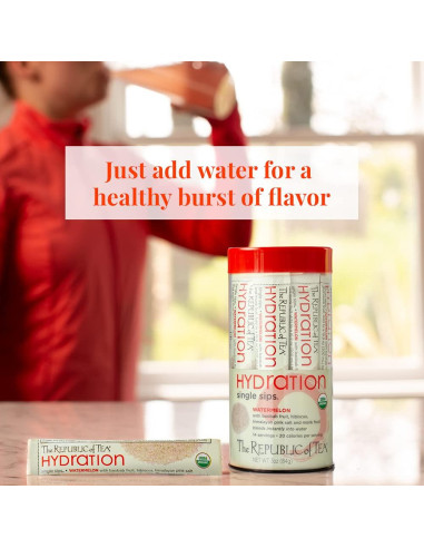 Agua de Hidratación de Sandía Orgánica La República del Té 85g