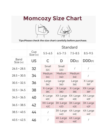 Sujetador de Extracción Manos Libres Momcozy HF022-A