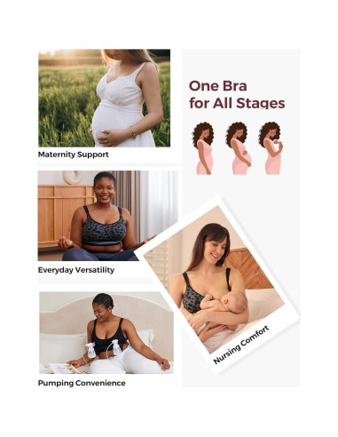 Sujetador de Extracción Manos Libres Momcozy HF022-A