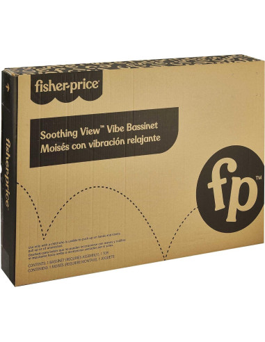 Cuna portátil Fisher-Price Soothing View Vibe 0+ meses