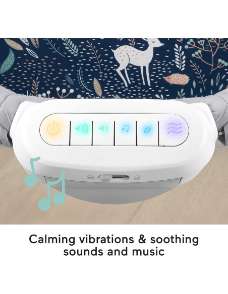 Cuna portátil Fisher-Price Soothing View Vibe 0+ meses