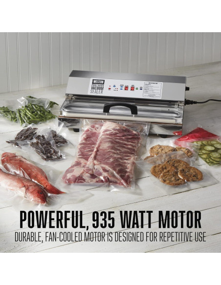 Sellador al Vacío Weston PRO 3000 Acero Inoxidable 935W