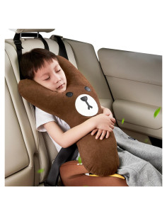 Almohada de Viaje para Niños BHock Auto Forma Y Marrón