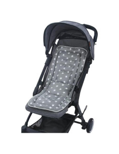 Almohadilla de Asiento para Cochecito Bebé Algodón Universal 33x75cm