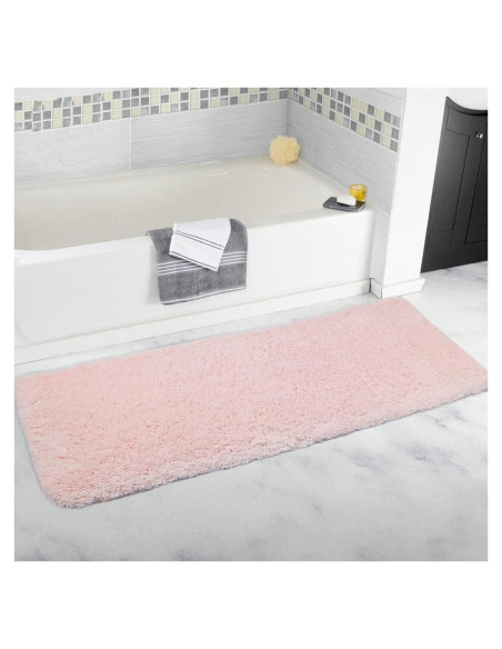 Alfombra de Baño Antideslizante Rosa Sheepping 150x51 cm Alfombra de Baño Antideslizante Rosa Sheepping 150x51 cm