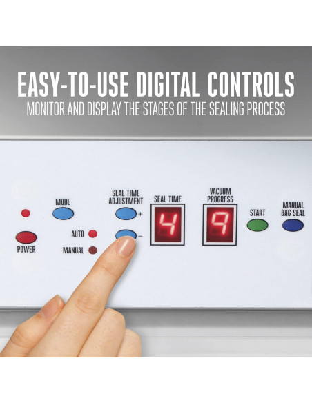 Sellador al Vacío Weston PRO 3000 Acero Inoxidable 935W