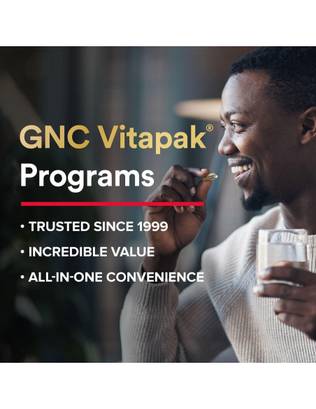 Vitapak Energía y Metabolismo GNC Mega Men, 30 Paquetes Vitapak Energía y Metabolismo GNC Mega Men, 30 Paquetes