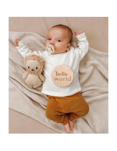 Discos de Hito Mensual de Madera OENIZI - 12 Meses Bebé 2