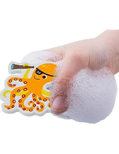 Conjunto de Juguetes de Espuma Flotante Stephen Joseph 10 Piezas Tiburón