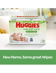 Toallitas Huggies Natural Care Sensibles 6 Paquetes 48 Unidades 2