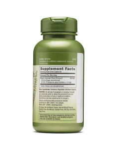 Suplemento Herbal GNC Cohosh Negro 40mg Vegetariano 100 Porciones 2