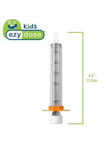 Jeringa Dosificadora Oral Ezy Dose Kids 10 mL Sin BPA