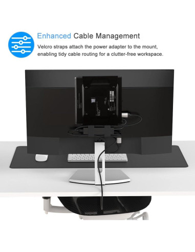 Soporte Metálico IFCASE para HP EliteDesk y ProDesk Mini PC