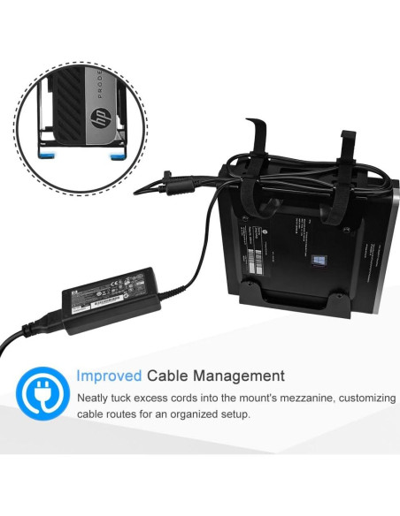 Soporte Metálico IFCASE para HP EliteDesk y ProDesk Mini PC