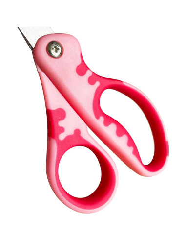 Tijeras para Niños Oiijiok con Funda Punta Roma - Paquete de 5
