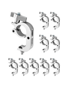 Gancho Abrazadera QWORK 10 Pzas 150 kg para Iluminación