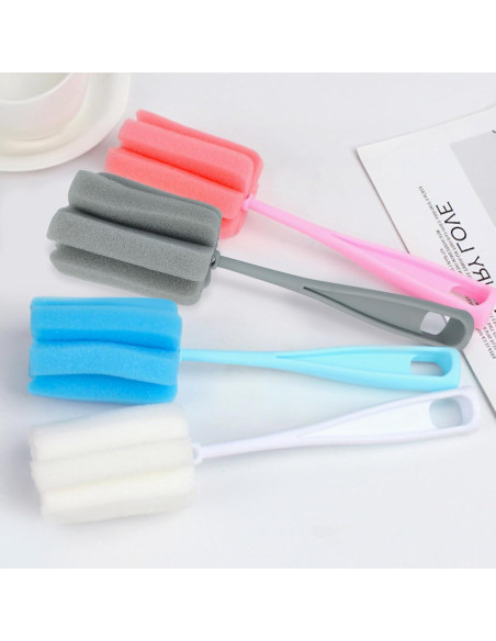 Esponja Limpiadora para Botellas INVODA 4 Pcs 23.5 cm