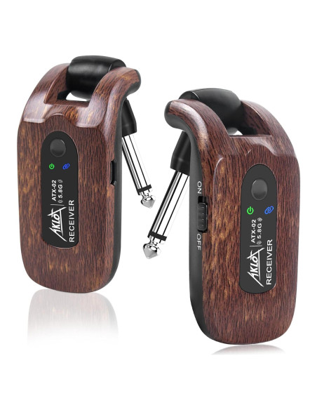 Transmisor y Receptor Inalámbrico AKLOT para Guitarra 5.8GHz