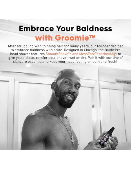 Gel de Afeitar Natural Groomie 60ml - Suave para Piel Sensible