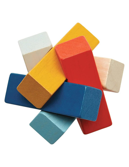 Rompecabezas Rectangular PlanToys 4652 - 6 Piezas Sostenible