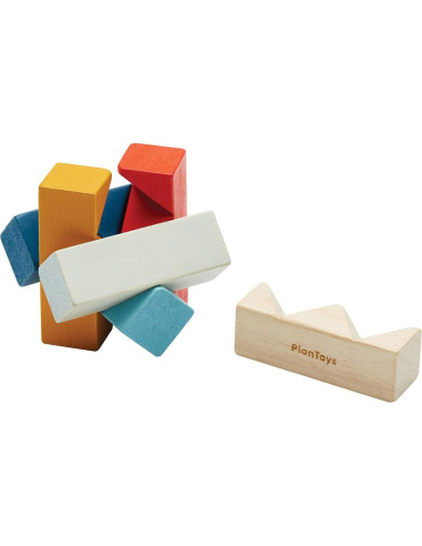 Rompecabezas Rectangular PlanToys 4652 - 6 Piezas Sostenible