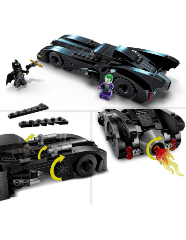 LEGO Batimóvil 1989 Batman vs Joker 76224 - Juguete 2 Minifiguras