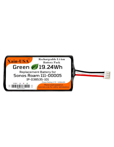 Batería de Reemplazo Sonos Roam 111 5200mAh Li-ion 3.7V