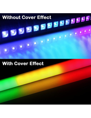 Barra de Luz LED OPPSK 120W 36 LEDs RGBW DMX 100cm