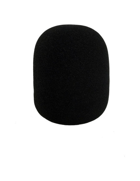 Paraviento Extra Grande Tetra-Teknica para Micrófono USB Negro
