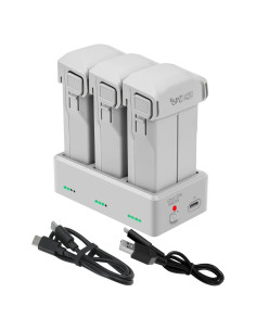 Hub de Carga Hanatora para DJI Mini 3/4 - Carga 3 Baterías