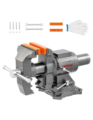 Prensa de banco LMYYGOO 5" alta resistencia 5500 lbs