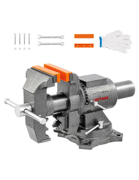 Prensa de banco LMYYGOO 5" alta resistencia 5500 lbs