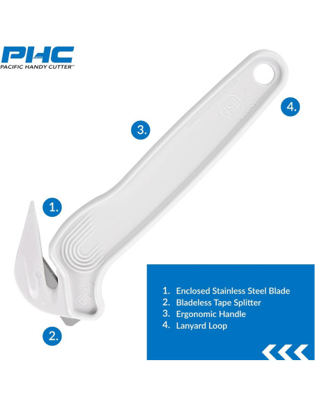 Cortador de Película Blanco Pacific Handy Cutter DFC364 NSF