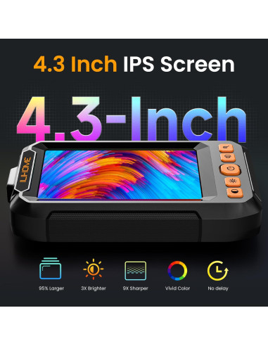 Endoscopio Industrial ILIHOME T40AV 1080P HD 5m IP67