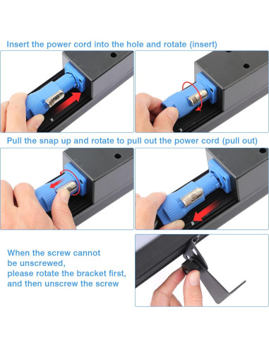 Barra de Luz LED OPPSK 120W 36 LEDs RGBW DMX 100cm