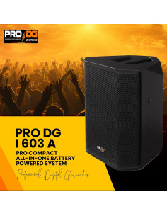 Altavoz Pro DG i603A 600W Portátil Bluetooth 8h Batería 2