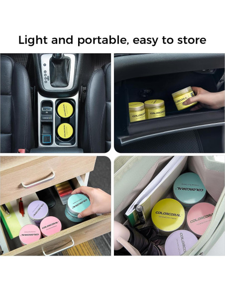 Gel Limpiador Universal COLORCORAL 480g para Coche y Teclado