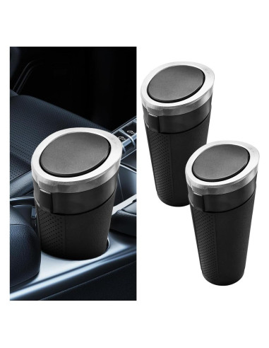 Bote de Basura para Auto GAOLAOSY a Prueba de Fugas 850ml