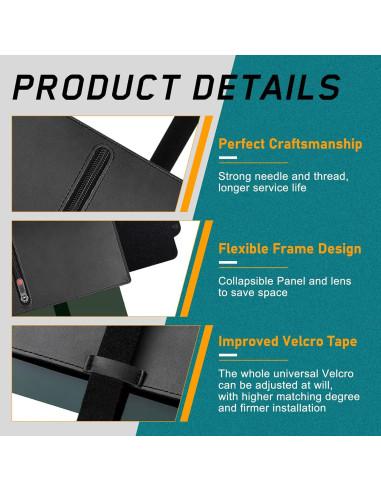 Extensor de Visera Solar Ploreway PW-SV04D Polarizado UV