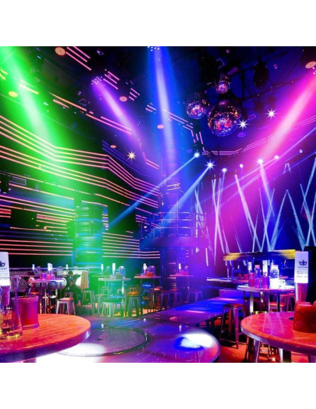 Luces Par U`King RGB 36 LED Batería Inalámbricas DMX