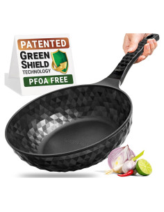 Sartén Wok Antiadherente Diamond X 28 cm con Fondo Plano