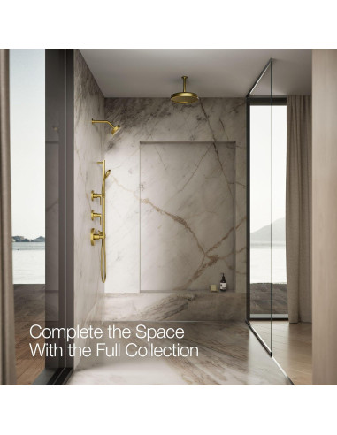 Cabezal de Ducha Multifuncional Kohler Awaken G110 9.5 lpm