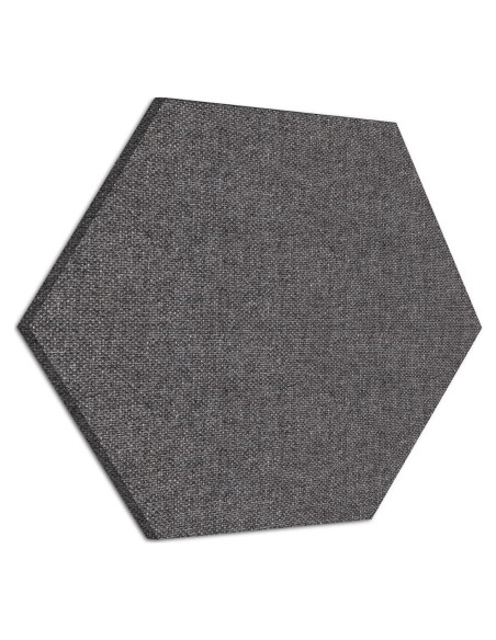 Panel Acústico ADW Hexágono 61x61 cm Gris Medio FR701