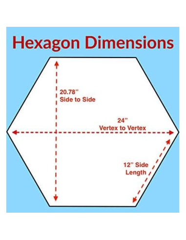 Panel Acústico ADW Hexágono 61x61 cm Gris Medio FR701