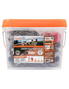 Sujetadores Ocultos DeckWise Ipe Clip Extreme S 525 Pzas Gris
